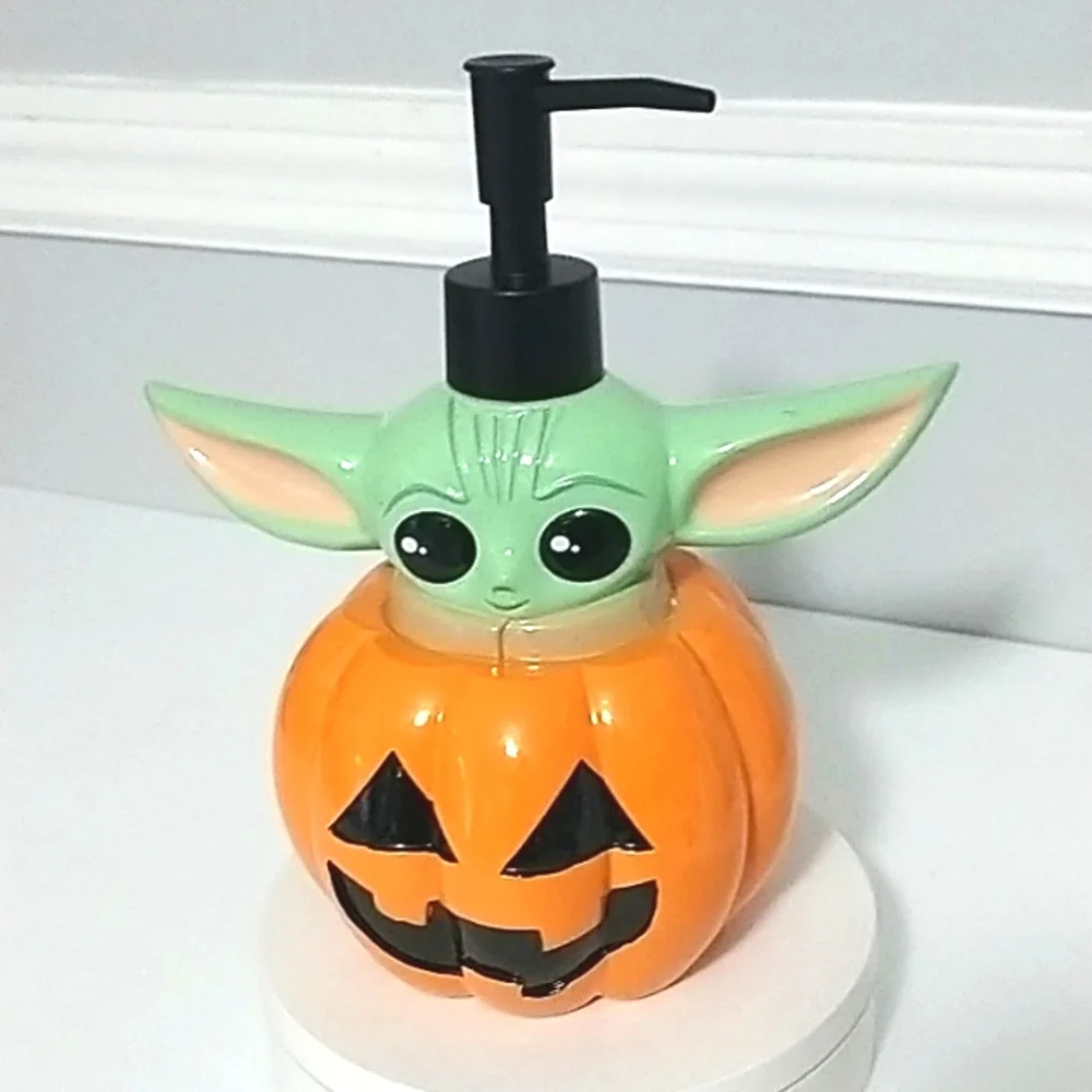 Disney Star Wars Baby Joda Grogu Hand Soap Pumpkin Dispenser